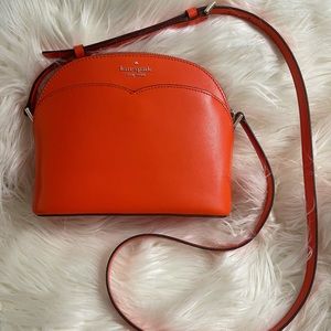 Kate Spade Payton Dome Crossbody Coral Buds